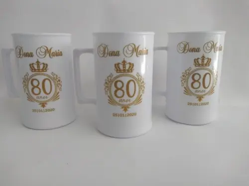 Canecas Personalizadas 80 Anos