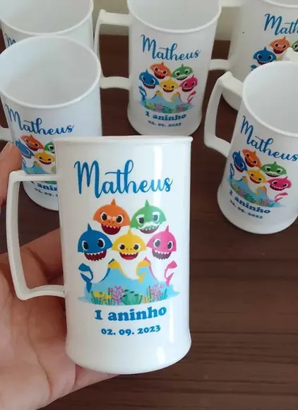 Canecas Personalizadas Baby Shark