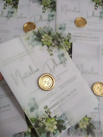 Convite Casamento Nd