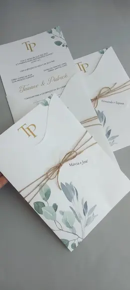 Convite Casamento Tp
