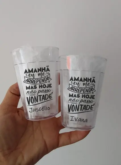 Copo Acrílico Brasileirinho Personalizado