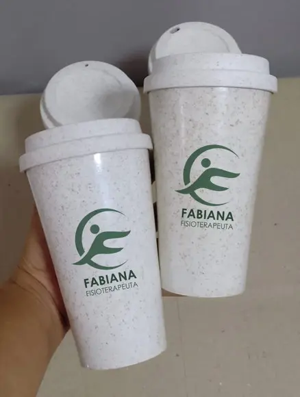 Copo Tampa Café Ecológico Personalizado