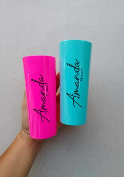 Copos Personalizados 15 Anos