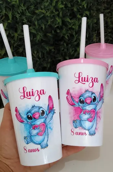 Copos Personalizados Stich