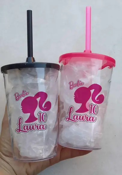 Copos Personalizados Barbie