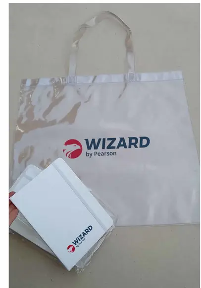 Kit Corporativo Personalizado - Sacola e Molesquine