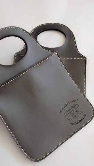 Lixocar de Couro Personalizada