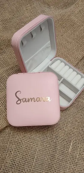 Porta Joias Personalizado - Lembrança Madrinhas Casamento