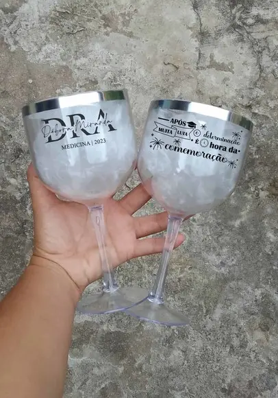 Taças Personalizadas Formatura Medicina
