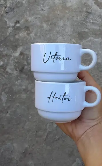 Xícaras Personalizadas Casamento