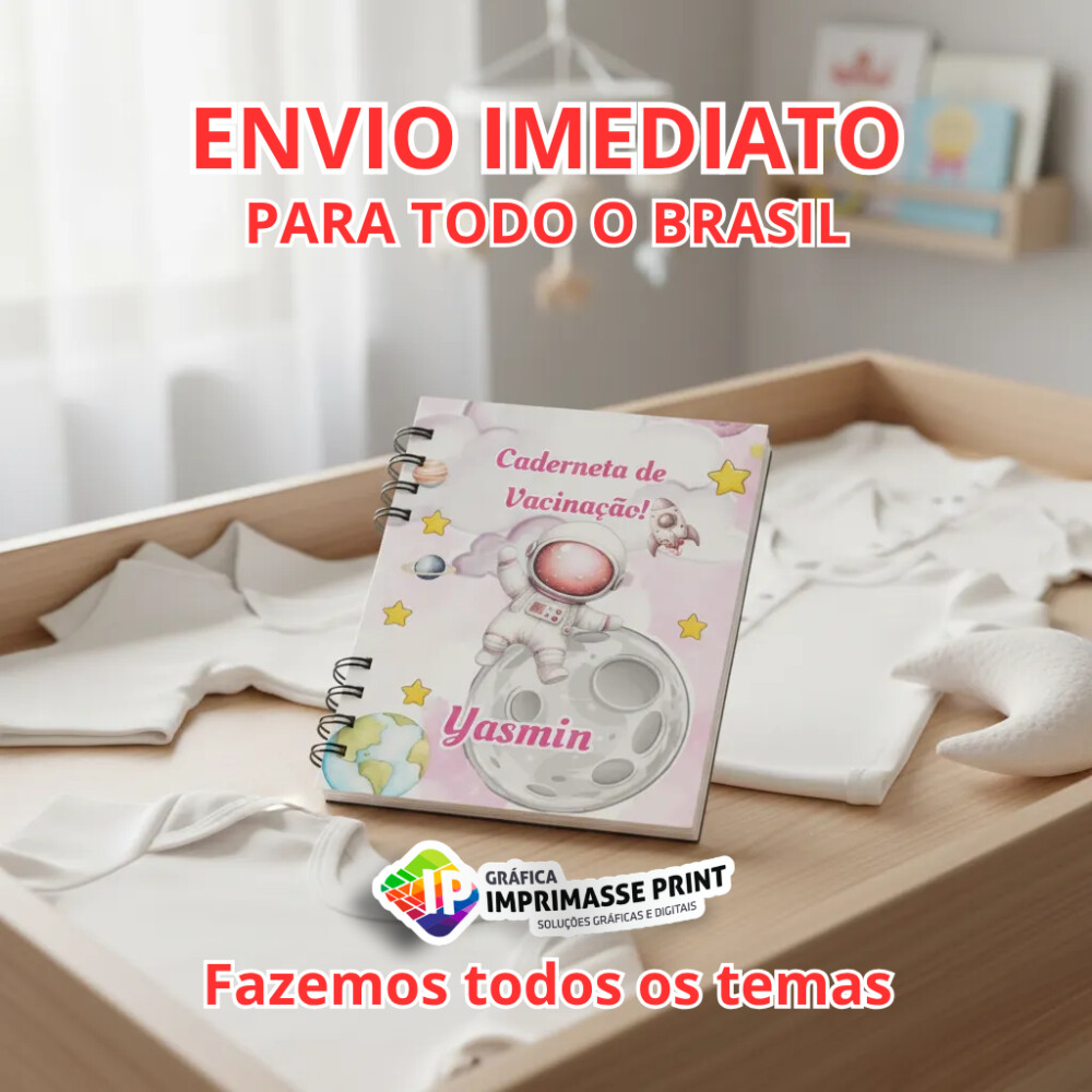 Caderneta De Vacinação Personalizada I Fazemos Todos Temas