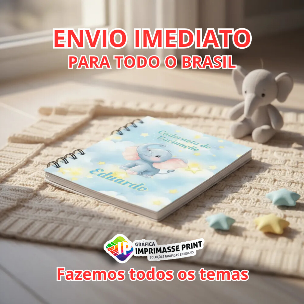 Caderneta De Vacinação Personalizada I Fazemos Todos Temas