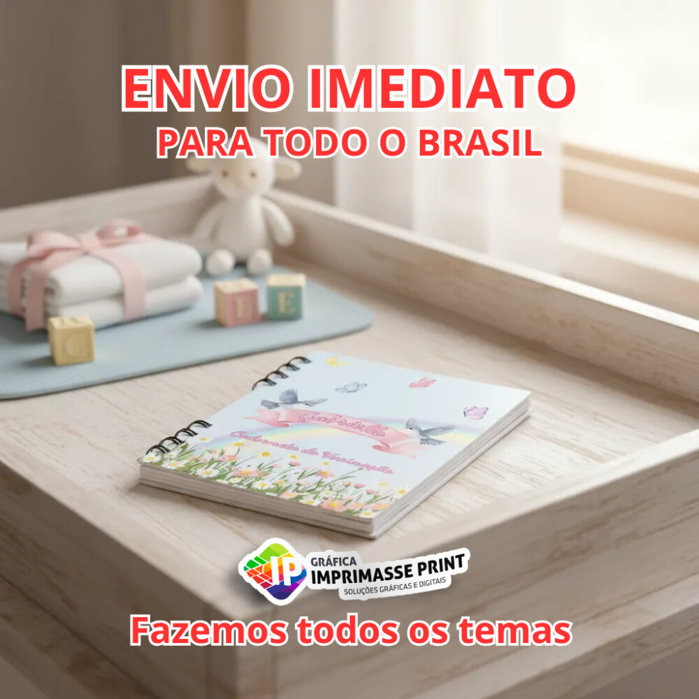 Caderneta De Vacinação Personalizada I Fazemos Todos Temas