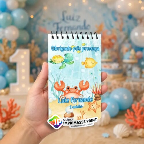 Kit 10 Bloquinhos de anotações | Bloquinhos de notas | Lembranc