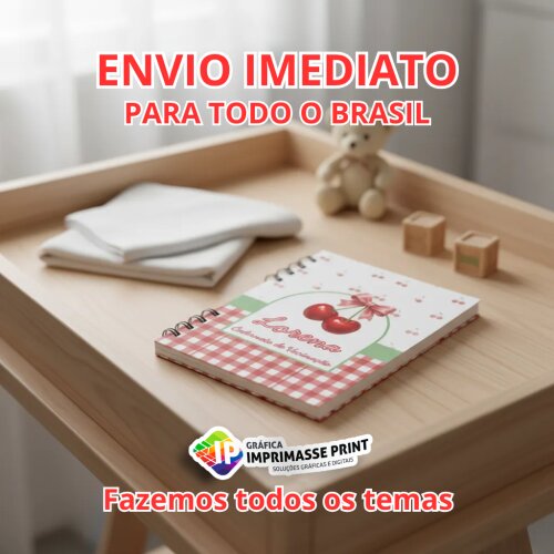 Caderneta De Vacinação Personalizada I Fazemos Todos Temas