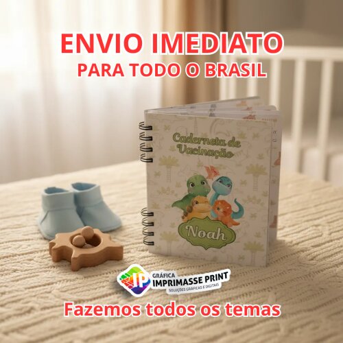 Caderneta De Vacinação Personalizada I Fazemos Todos Temas