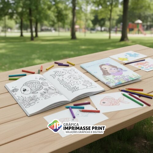 10 Revista De Colorir Infantil | Fazemos Todos Os Temas