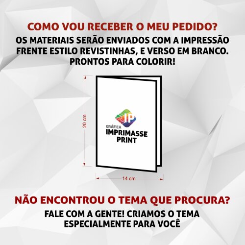 10 Revista De Colorir Infantil | Fazemos Todos Os Temas
