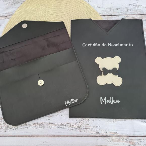 Capa Caderneta de Vacinação e Capa Certidão de Nascimento