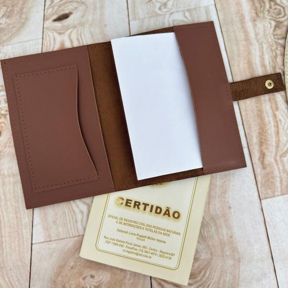 Capa Porta Certidão de Nasc - Só Cabe a Cert Dobrada