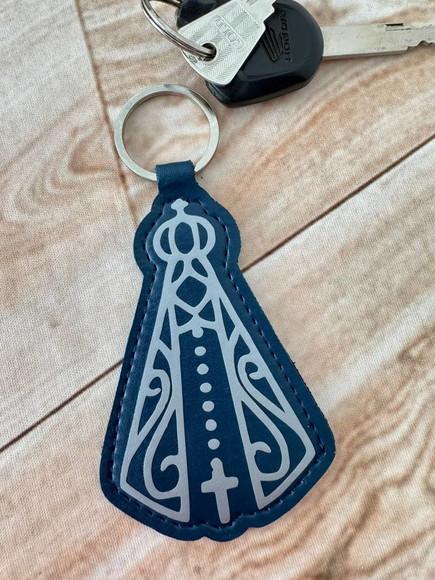 Chaveiro Nossa Senhora Aparecida - Personalizo com Nome