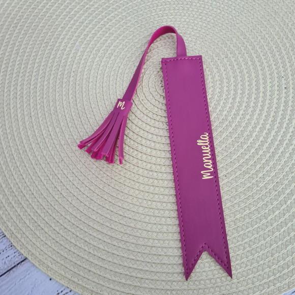 Marca Páginas com Tassel - Personalizo com Inicial ou Nome