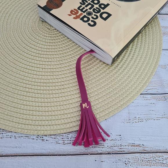 Marca Páginas com Tassel - Personalizo com Inicial ou Nome