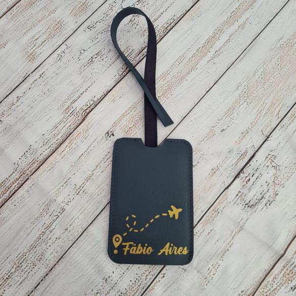 Tag de Mala com Identificação Interna - Personalizada