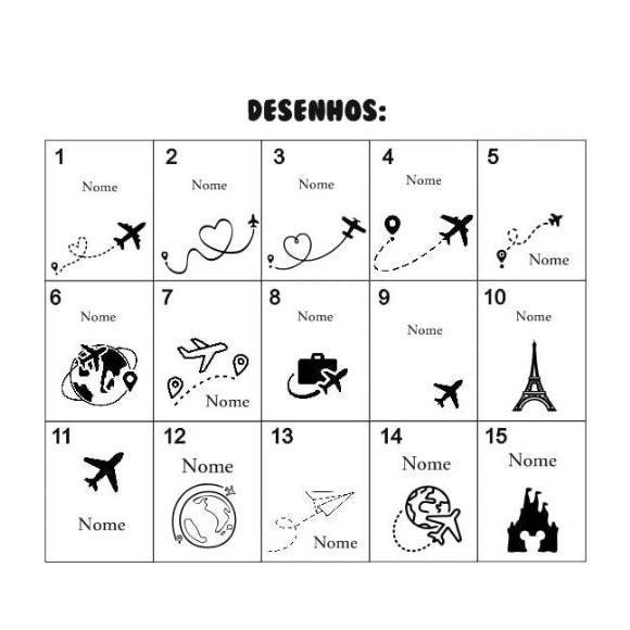 Tag de Mala sem Identificação - Personalizo com Nome