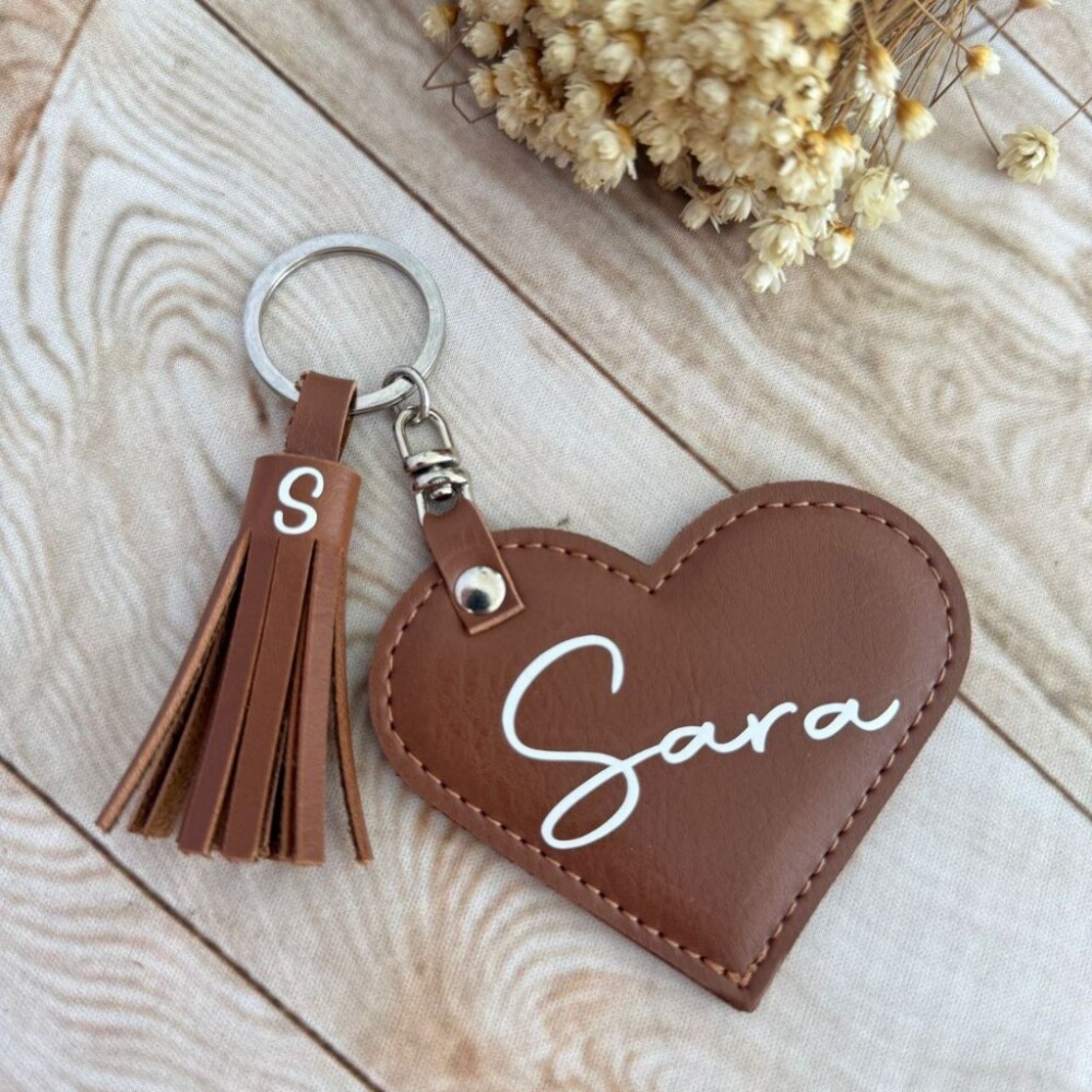 Chaveiro Coração Personalizado
