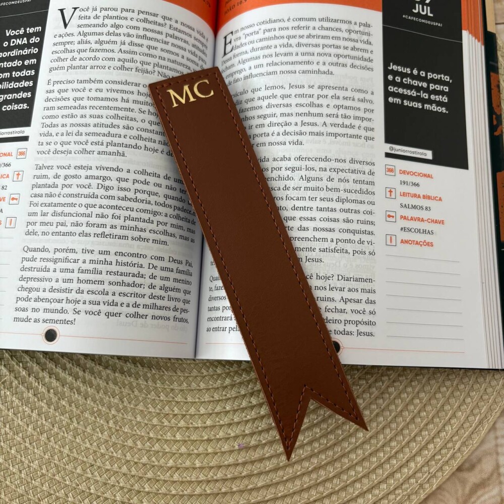 Marca Páginas / Marcador de Páginas - Personalizo com Nome