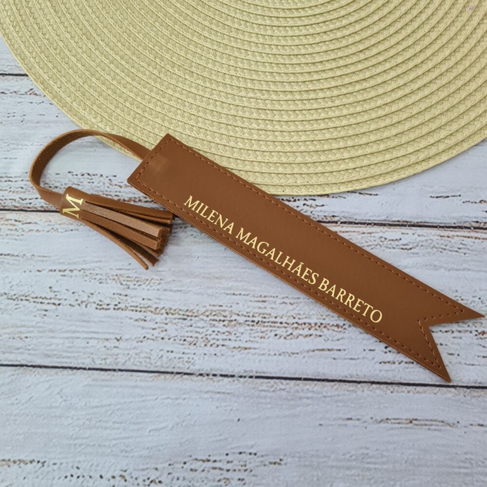 Marca Páginas com Tassel - Personalizo com Inicial ou Nome