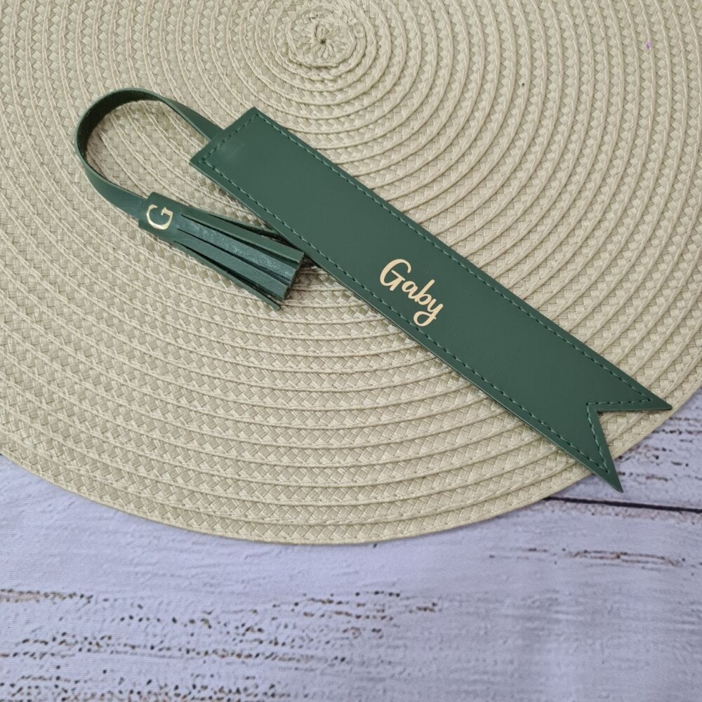 Marca Páginas com Tassel - Personalizo com Inicial ou Nome