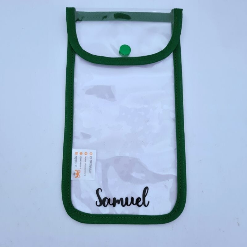 Estojo Porta Higiene Bucal de Plástico Personalizado com Nom