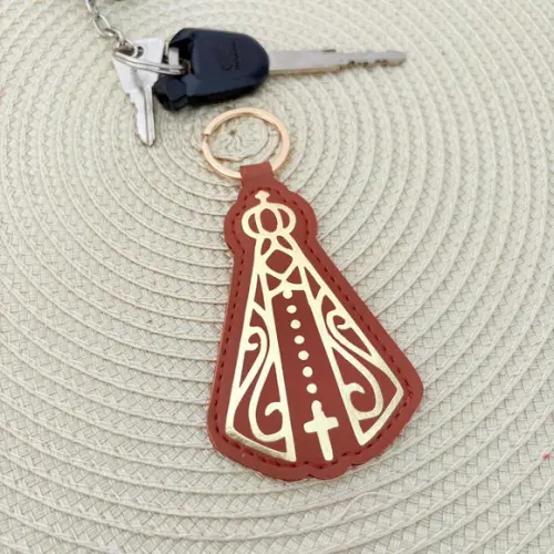 Chaveiro Nossa Senhora Aparecida - Personalizo com Nome