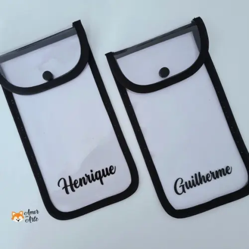 Estojo Porta Higiene Bucal de Plástico Personalizado com Nom