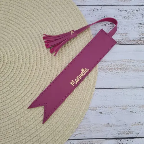 Marca Páginas com Tassel - Personalizo com Inicial ou Nome