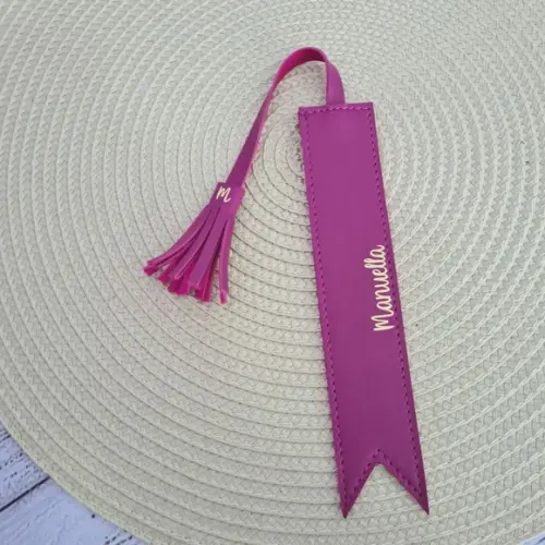 Marca Páginas com Tassel - Personalizo com Inicial ou Nome