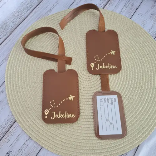 Tag de Mala com Identificação Interna - Personalizada