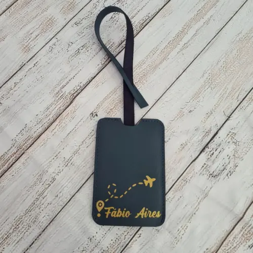 Tag de Mala com Identificação Interna - Personalizada