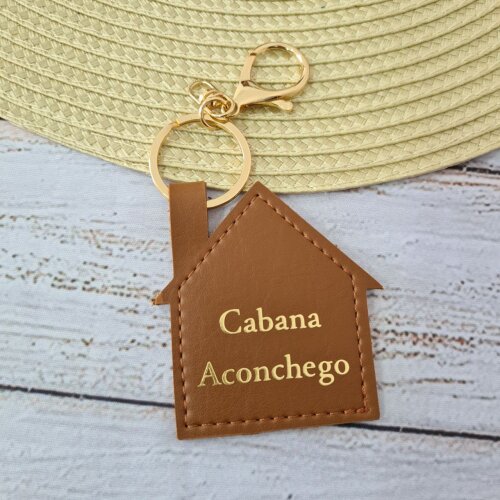 Chaveiro Casa / Nosso Lar - Personalizado