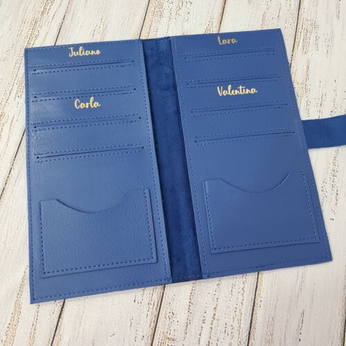 Capa Porta Passaporte Família / 8 Lugares - Personalizado