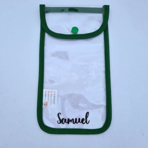 Estojo Porta Higiene Bucal de Plástico Personalizado com Nom