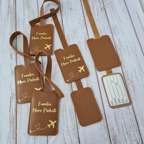Tag de Mala com Identificação Interna - Personalizada