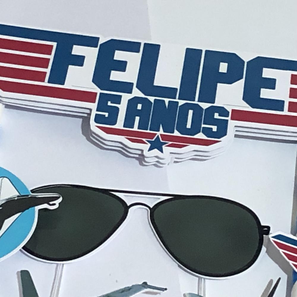 Topo de bolo em camadas