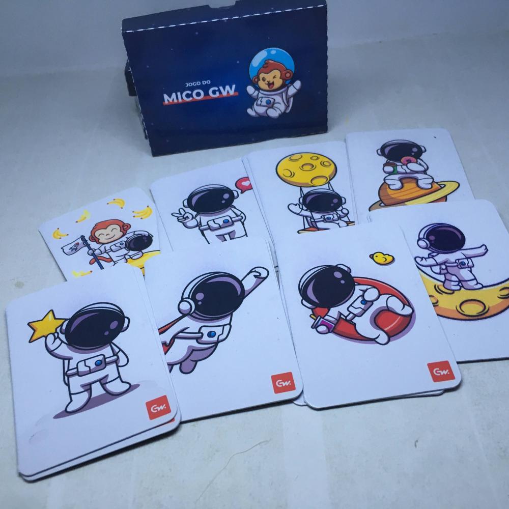 Jogo do mico e jogo da memória Grande 2 em 1