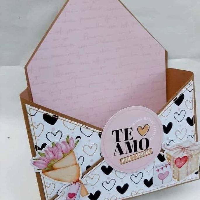 Caixa Envelope - Dia dos Pais/ dia das mães/ dia dos namorados/