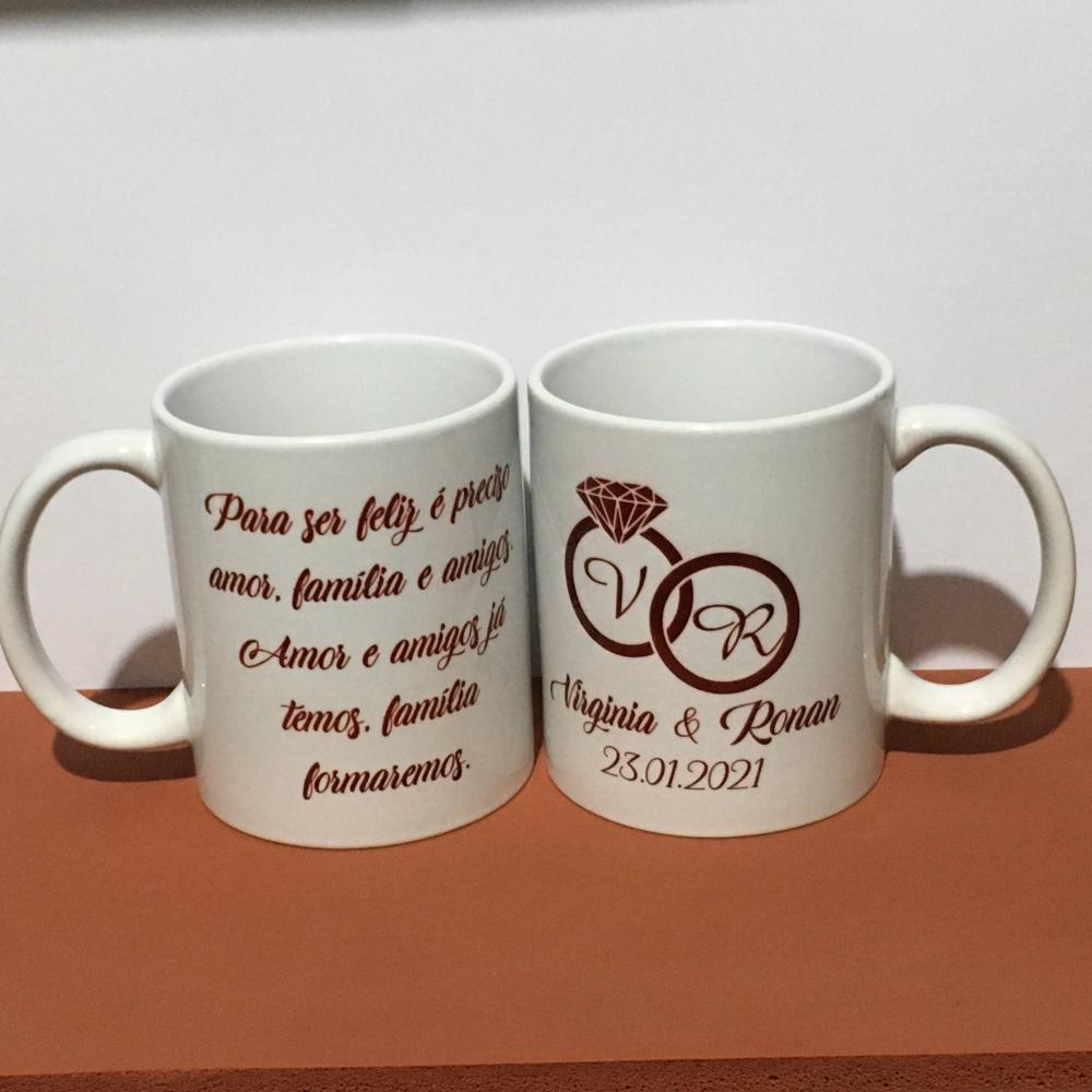 Caneca Personalizada - Noivado
