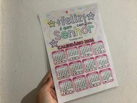 Calendário de parede