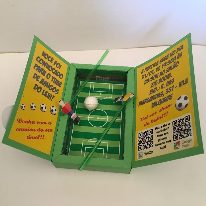 Convite - Futebol